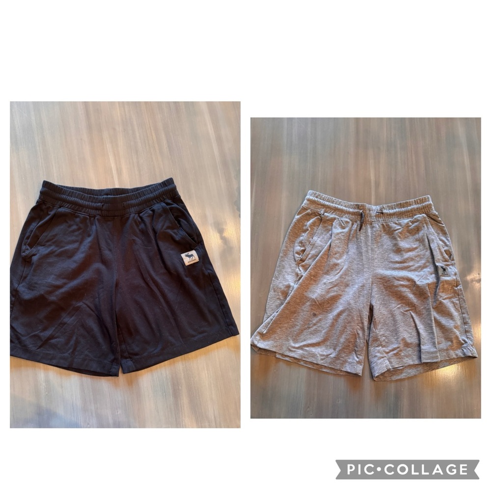 Abercrombie Kids Active Shorts 2 Pairs Size 11/12 Boys